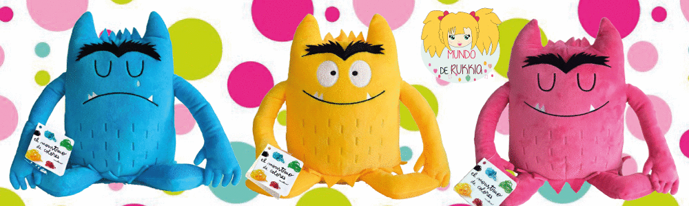 Muñecos del monstruo de colores sale